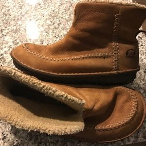 SOREL BOTA BAG FURRY BOOTS MENS 7 1/2